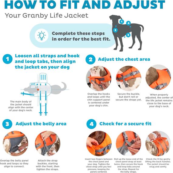 Жилет для плавання для собак Outward Hound Granby Splash, розмір XS | Зображення 6