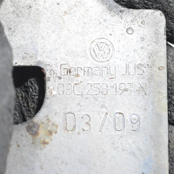 Кронштейн випускного колектора 1.4 TSI Volkswagen Golf VI 2008-2014 Кріплення турбіни Фольксваген Гольф 6 03C253197N | Зображення 2