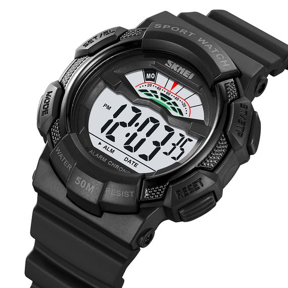 Чоловічий годинник Skmei 2153BKWT Black-White | Зображення 2