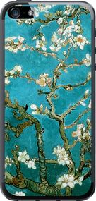 Чехол на iPhone SE Винсент Ван Гог. Сакура "841u-214-17620"