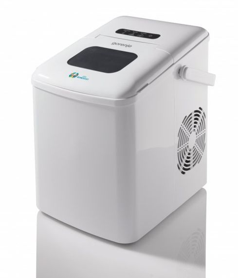 Льодогенератор побутовий Gorenje IMD1200W/ 12 кг/день/ об'єм - 1.8 л/швидкість приготування - 9 хв/електронне керування/білий (IMD1200W)
