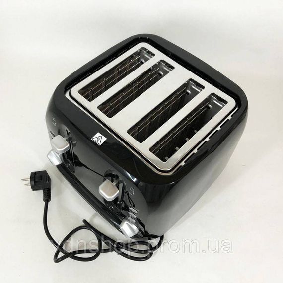 Мощный тостер для дома и кухни Magio, Тостер компактный для замороженного хлеба XZ-62 | Зображення 2