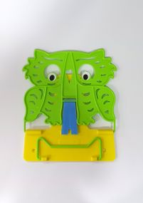 Підставка для книг №4 "Сова" 631569 Irbis пластикова, в пакеті (4820098991365) Зелено-жовтий Вид 15
