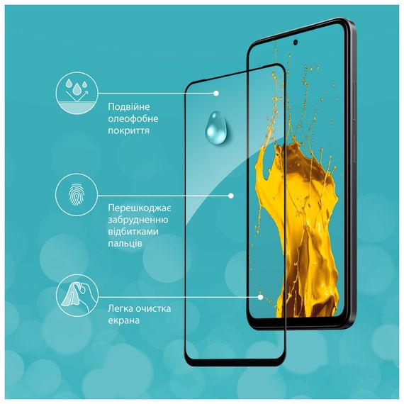 Скло захисне Piko Full Glue Xiaomi Redmi Note 12S (1283126564970) | Зображення 4