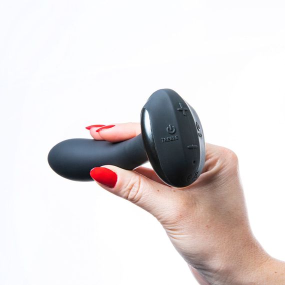 Анальна вібропробка Hot Octopuss PleX with flex, Treble and Bass Technology, 2 мотори, пульт ДК | Зображення 5