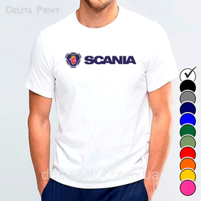 Футболка з принтом авто "Cканія/Scania"