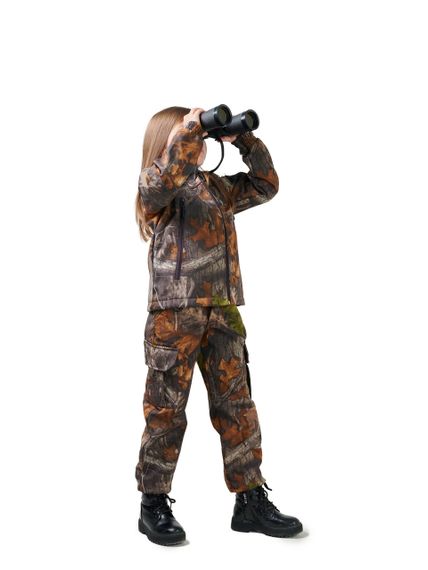 Костюм дитячий ARMY KIDS Скаут Soft-Shell теплий камуфляж Дубок | Зображення 3