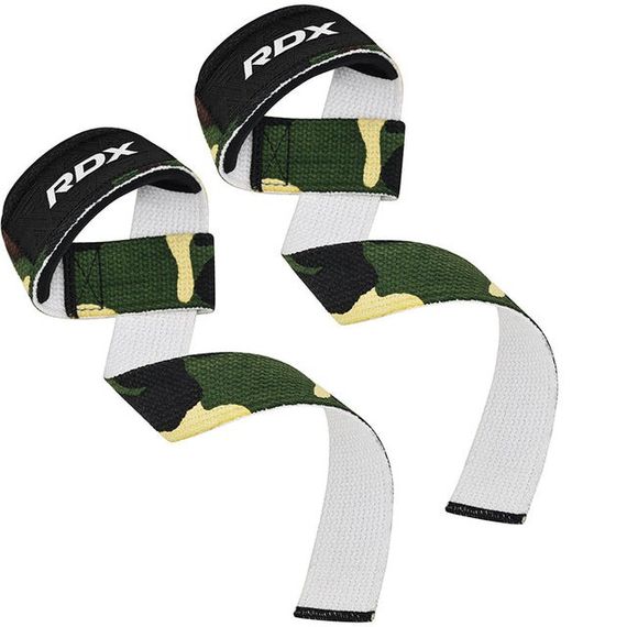Лямки для тяги RDX W1 Gym Single Strap Camo Green Plus | Зображення 2