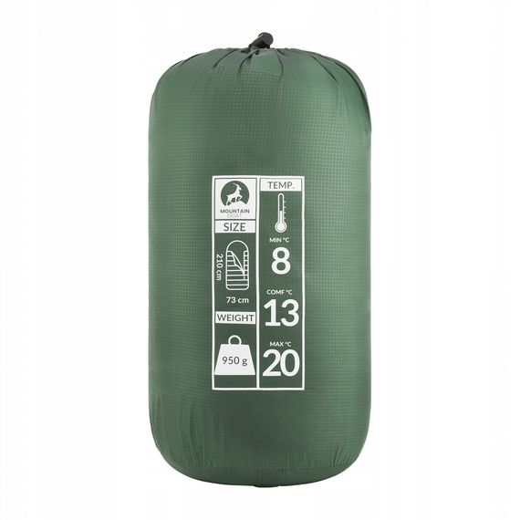 Спальний мішок (спальник) ковдра Mountain Goat Standard 2 в 1 MG0015 8 ...+20°C R Olive/Grey (P-5905973400961) | Зображення 8