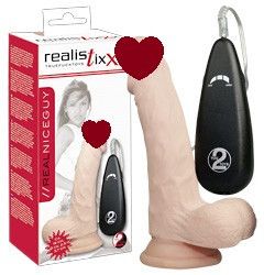 Вибратор-реалистик на пульте Sex Aura