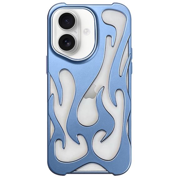 Чохол TPU WinFire для Apple iPhone 16 Plus (6.7") Blue