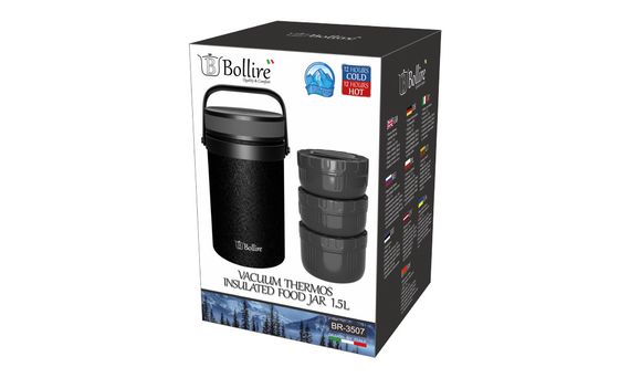 Харчовий термоc BR-3507 BOLLIRE 1.5 л | Зображення 1