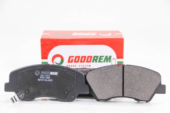 Колодки передні гальмівні Santa Fe II/Carens IV/Sorento II/III 09- (Mando), GOODREM (RM1289) | Зображення 1