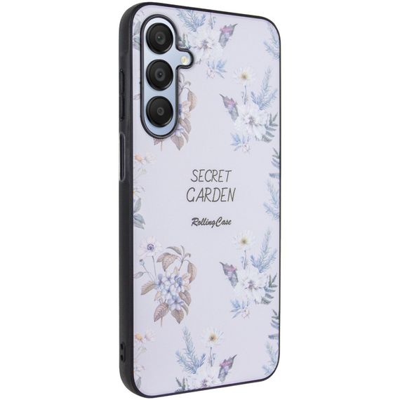 TPU+PC чехол Secret Garden для Samsung Galaxy A25 5G White