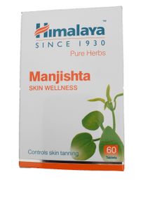 Манджишта Хималаи 60 таблеток, манжишта, Manjishta Himalaya