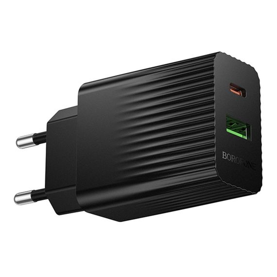 Мережевий зарядний пристрій Borofone BAS76A 1USB-C/1USB PD/QC 30W | Зображення 6