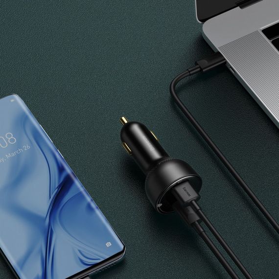 АЗП Baseus Superme Digital Display PPS USB + Type-C 100W | Зображення 3