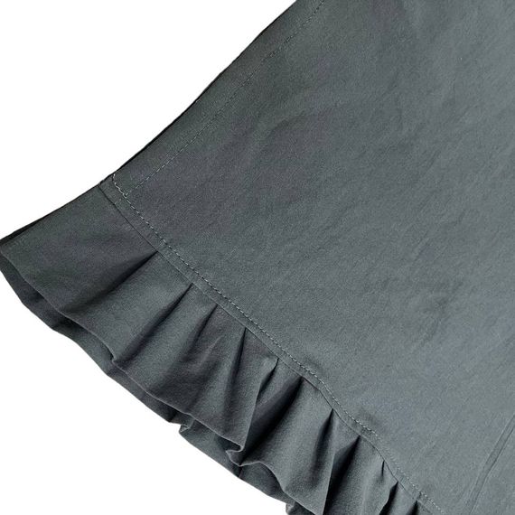 Ранер SoundSleep Stonewash Graphite 40х180 см з рюшами (94331806)