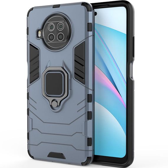 Ударостійкий чохол Transformer Ring for Magnet для Xiaomi Mi 10T Lite / Redmi Note 9 Pro 5G