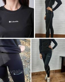 Термобілизна Columbia на флісовій основі, жіноча термобілизна Columbia, Термобілизна Коламбія XL, Жіноча