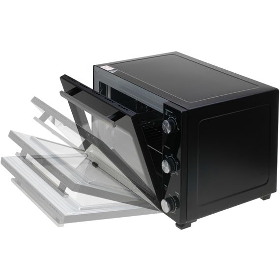 Електрична піч Adler AD 6026 1800Вт/ 48л /електроплита/ механічне керування/чорна | Зображення 9