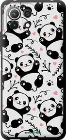 Чохол на Xiaomi Mi 11 Lite Панди "4318b-2281-2448"