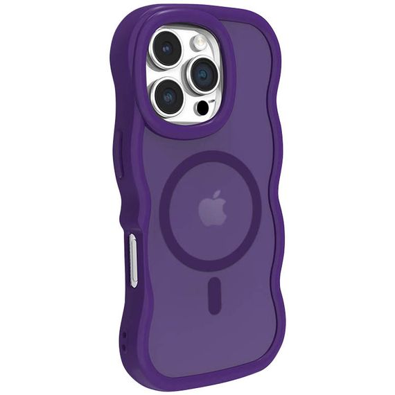 Чехол TPU+PC Undine with MagSafe для Apple iPhone 16 Pro Max (6.9") Purple | Зображення 1