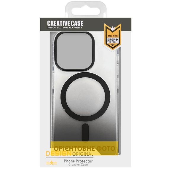 Чехол TPU+PC Phantom with MagSafe для Apple iPhone 17 Air (6.5") Black | Зображення 1