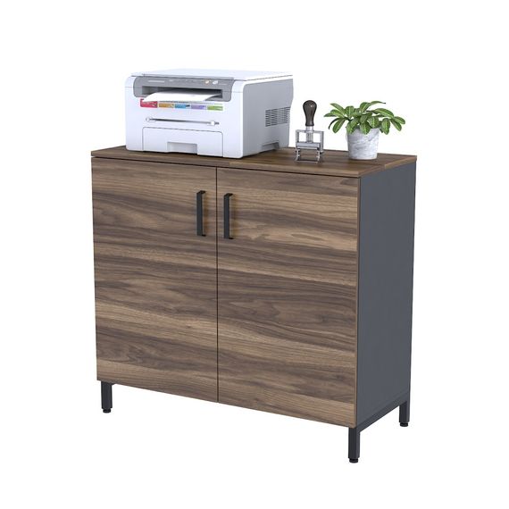 Тумба офисная Loft Design LT-900-830 антрациторех | Зображення 1