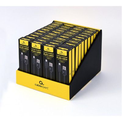 Дата кабель USB 2.0 AM to Lightning 2.0m 2.1A Cablexpert (CCDB-mUSB2B-AMLM-6) | Зображення 2