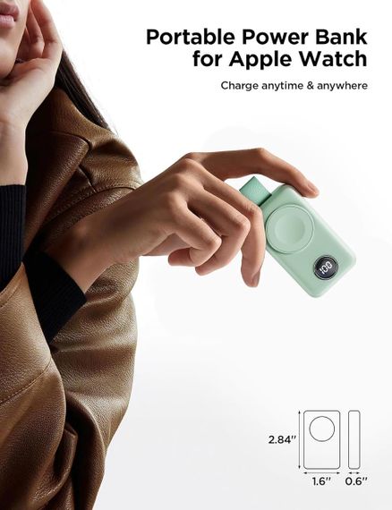 Портативное зарядное устройство JOYROOM для Apple Watch, быстрое зарядное устройство на 2000 мАч | Зображення 4