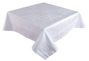 Скатертина з мерсеризованої бавовни SKM01, 133x268, Прямокутна, Класичний, 100% бавовна, Мерсеризована бавовна