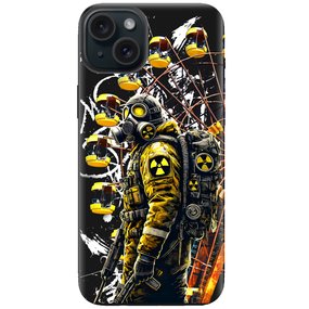 Чохол S.T.A.L.K.E.R. 2 (Сталкер 2) для IPhone 12 (ЧОРНИЙ)