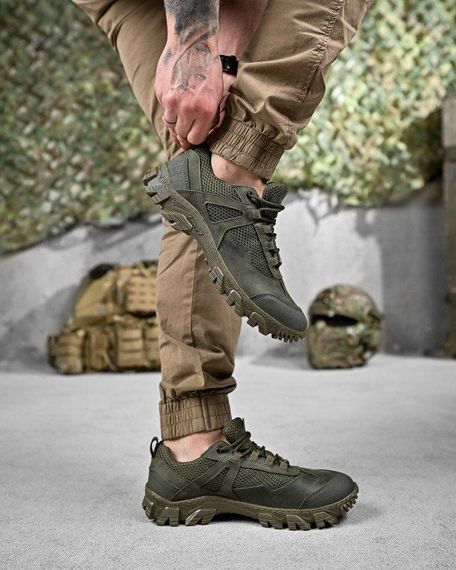 Тактичні кросівки OMEGA сітка олива ДЛ6570 | Зображення 5