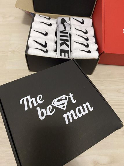 АКЦІЯ носки та труси🎁 Подарунковий набір Nike (12 пар носків + 2 боксери) | Зображення 5