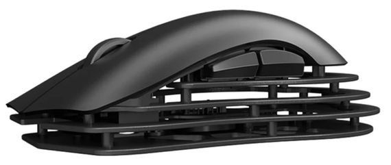 Безпровідна миша AJAZZ M259 із магнієвого сплава PAW3395 з Bluetooth 2,4G Чорна | Зображення 8