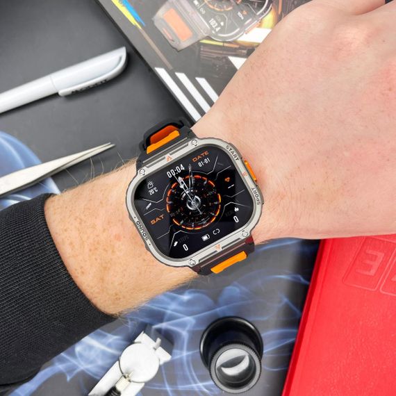 Розумний годинник Modfit Carbon Blade Orange | Зображення 4