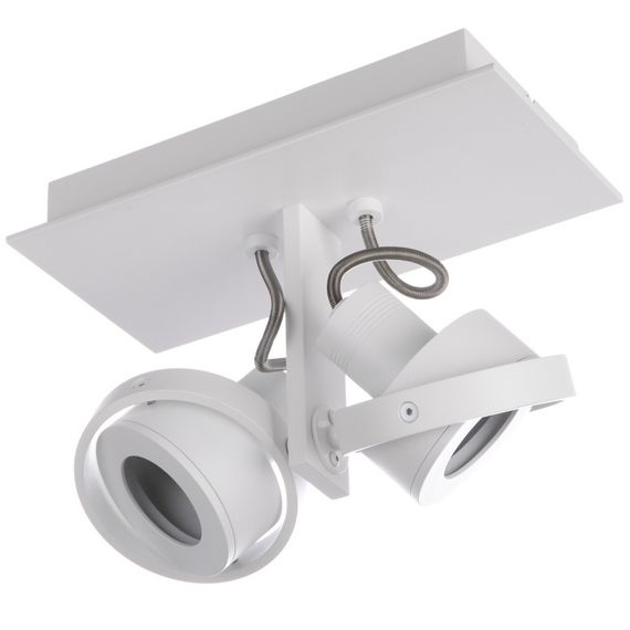 Подсветка накладная поворотная для офиса MS-07/2 GU10 SWH | Зображення 5