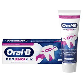 Детская зубная паста Oral-B Pro Junior для детей от 6 до 12 лет 75 мл (8700216089654)
