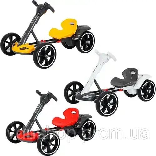 Машина дитяча електро HL-B6 з аккум.6V, 4.5A, 6км.ч, до 50кг, 3-8 років біла | Зображення 6