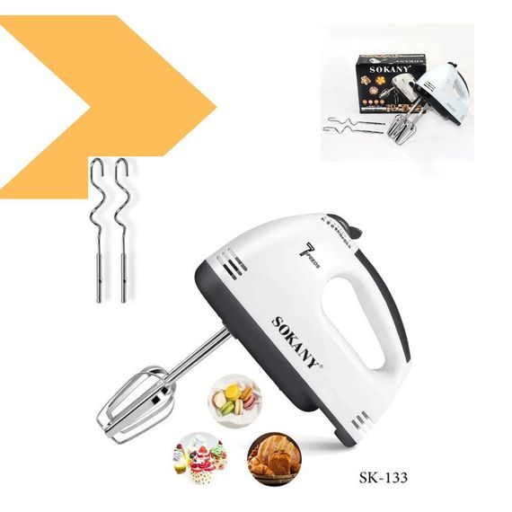 Стаціонарний міксер 5 швидкісних режимів Sokany SK-6620 (47833-SK-6620_414) | Зображення 1