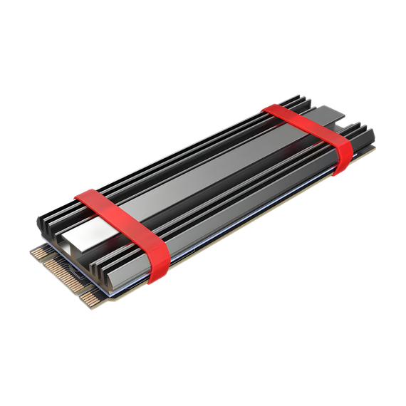 Радіатор охолодження Teucer для SSD M.2 NVMe 2280 для PS5 PC ноутбука | Зображення 3