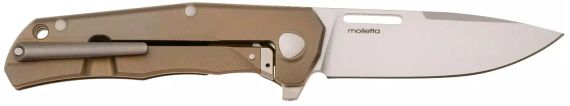 Ніж Lionsteel Q4ttro Titanium Bronze | Зображення 1