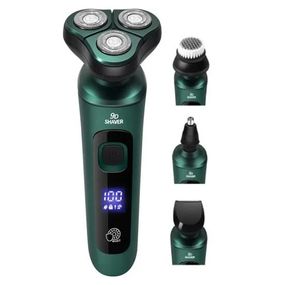 Электробритва 4 в 1 Shaver 9D зеленая