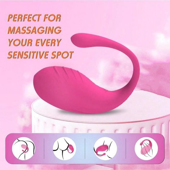 Многофункциональный вибратор для пар, анально-влагалищный стимулятор, интимная игрушка. Фиолетовый | Зображення 5