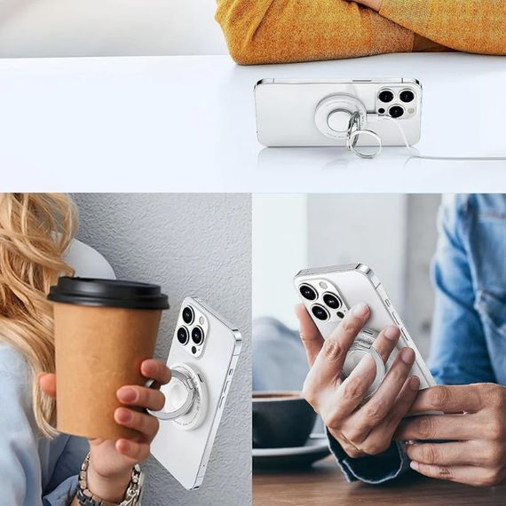 БЗП WIWU Wi-W027 3 in 1 wireless charger White | Зображення 2