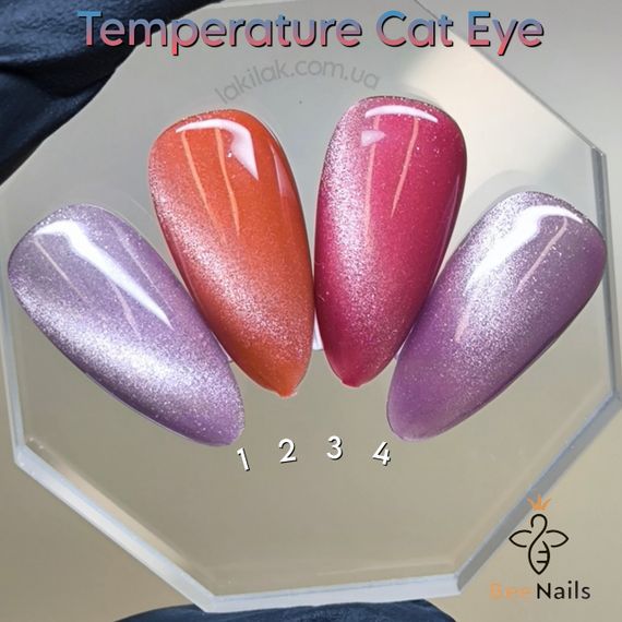 Гель-лак термо-кошка Bee Nails №3 8мл | Зображення 6