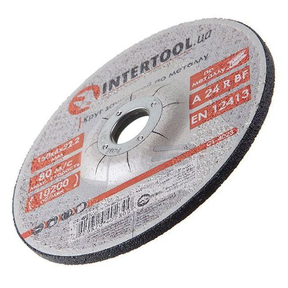 Круг зачисний для металу INTERTOOL CT-40231 | Зображення 2
