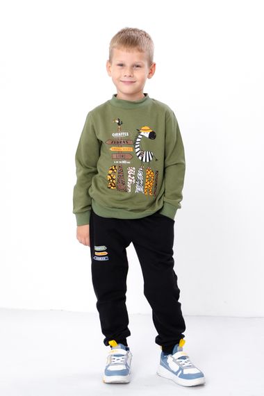 Костюм для хлопчика "BOY" Носи своє 128 Хакі (p-4178-175396)