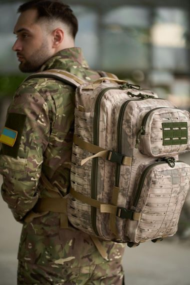 Тактичний рюкзак MLRS пісочний камуфляж | Зображення 3